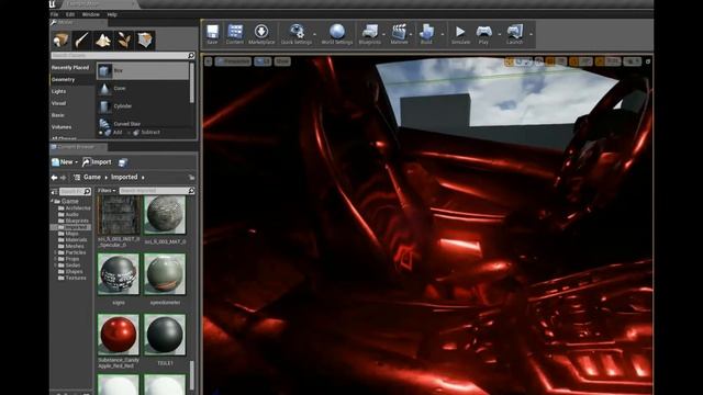 Using Substance in UE4 Candy-Apple Red Lamborghini Aventador with grunge/grime maps смотреть онлайн
