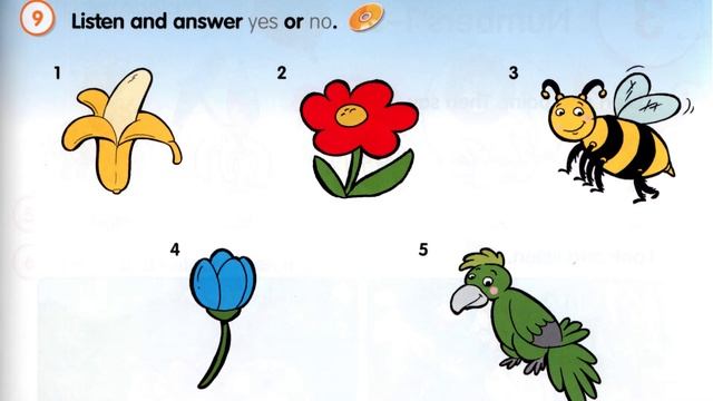 Fly High 1. Сторінка 13. Listen and answer yes or no смотреть онлайн