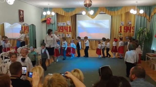 Концерт День Победы в садике 7 мая 2018
