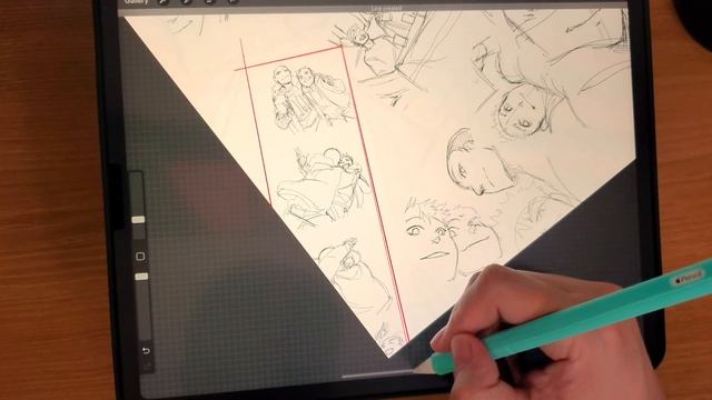 ✎[draw with me] on iPad Pro + Procreate [03] смотреть онлайн