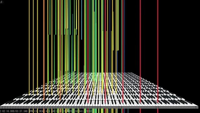 [Black MIDI] MIDITrail - Bad Apple!! 2.78 Million смотреть онлайн