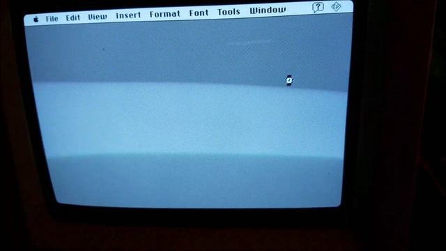 Mac classic II New mouse Test смотреть онлайн