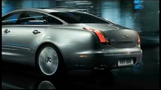 Jaguar XJ en Frankfurt 2009 смотреть онлайн
