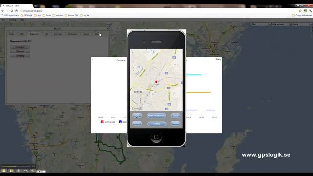 iPhone GPS-tracker and mobile workorder application. смотреть онлайн