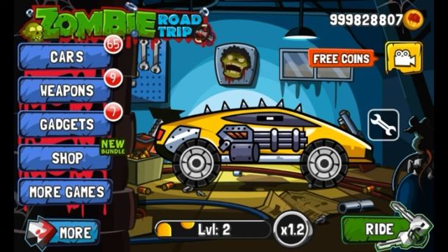Zombie road trip Modded!! смотреть онлайн