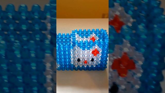 Unique Gifts by Hand. beaded pencil holders. Butterfly, Spongebob, hello kitty, heart to heart.. смотреть онлайн