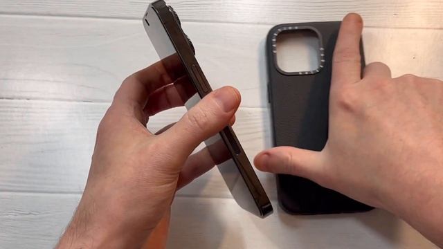 CASETiFY Leather Case with Magsafe for iPhone 13 Pro Unboxing and Review смотреть онлайн