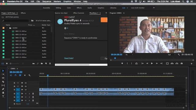 PluralEyes - Sync audio video OTOMATIS di Premiere смотреть онлайн