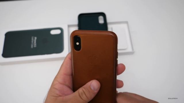 Official iPhone XS Leather Case смотреть онлайн