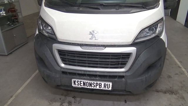Peugeot Boxer -BI LED I.LENS PJX (optima intelligent) в штатные фары смотреть онлайн