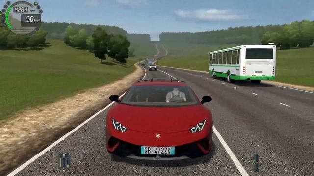 LAMBORGUINI HURACAN 2017 L City Car Driving #citycardriving#lamborghini#huracan