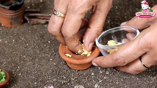 MINIATURE MASALA VADA RECIPE - PARUPPU VADAI - TINY FOODS - MINIATURE COOKING - MINI FOOD - MMF E#4 смотреть онлайн