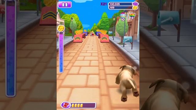 Dog Run Game : White Puppy🐶 Running Game | Android/iOS Gameplay HD смотреть онлайн