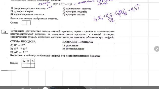 огэ химия 2024. один полный вариант с разбором всех 23-х заданий смотреть онлайн