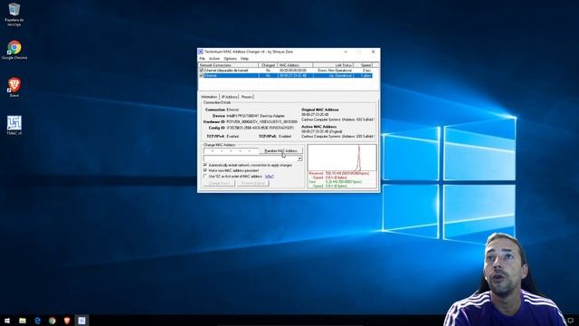 TMAC CHANGER Cambiar MAC de nuestro PC смотреть онлайн