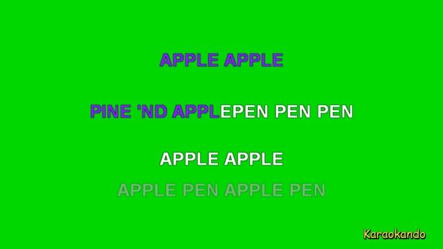 Karaoke Internazionale - Ppap (Pen Pineapple Apple Pen) - Pikotaro ( Lyrics ) смотреть онлайн