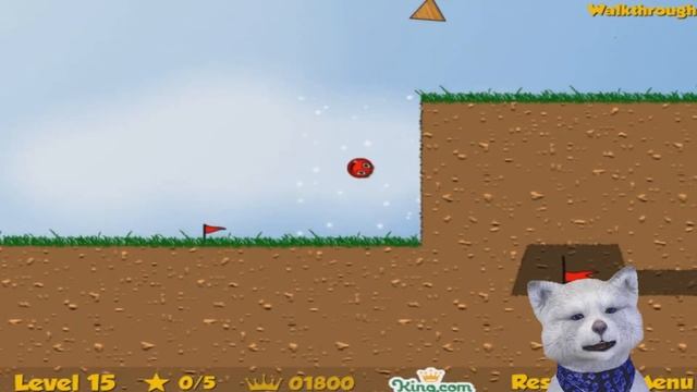 🎈Игровой мультик Красный Шар Red Ball 2 Поиски пропавшей короны Приключения красного шарика смотреть онлайн