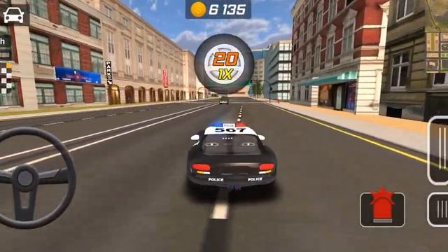 Police Dift Car Driving Simulator - Crazy Eliphant Vs Panda Fighting - Android ios gameplay/ смотреть онлайн