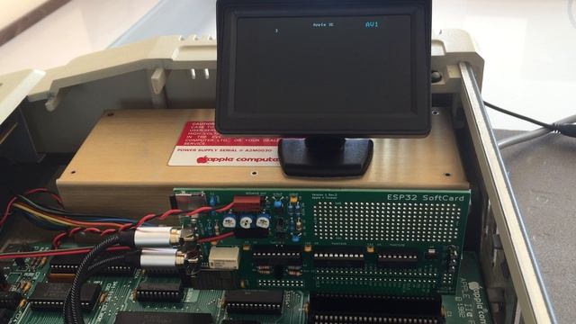 ESP32 SoftCard for Apple II - startup beep смотреть онлайн