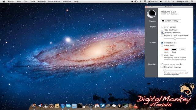 How to get a Black Menu Bar  смотреть онлайн