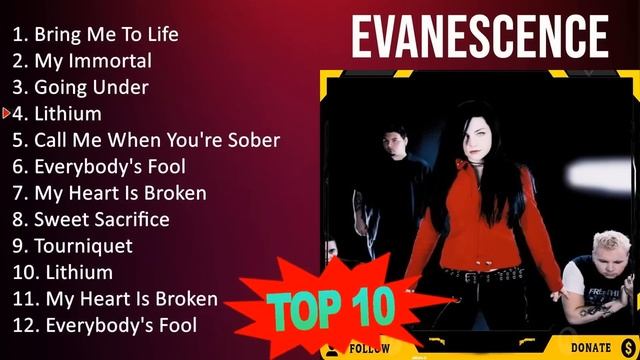 E v a n e s c e n c e 2023 MIX - Top 10 Best Songs - Greatest Hits - Full Album смотреть онлайн