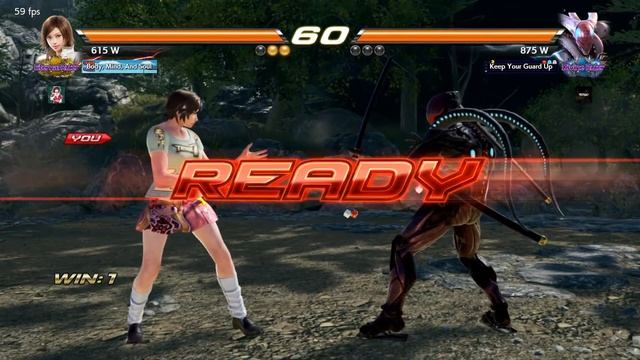 Asuka Kazama [Cute Skirt and Top Mod] vs Yoshimitsu Tekken 7 Online Player Matches смотреть онлайн