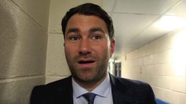 EDDIE HEARN REACTS TO ANTHONY JOSHUA KNOCKOUT OF GAVERN / & POST SHOW - GEORDIE ROAR (NEWCASTLE) смотреть онлайн