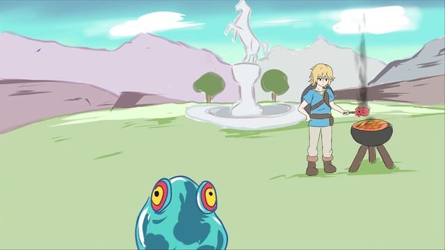 Link And Zelda Cooking -( Fan Animation)    #zelda #link #zeldatearsofthekingdom #fananimation