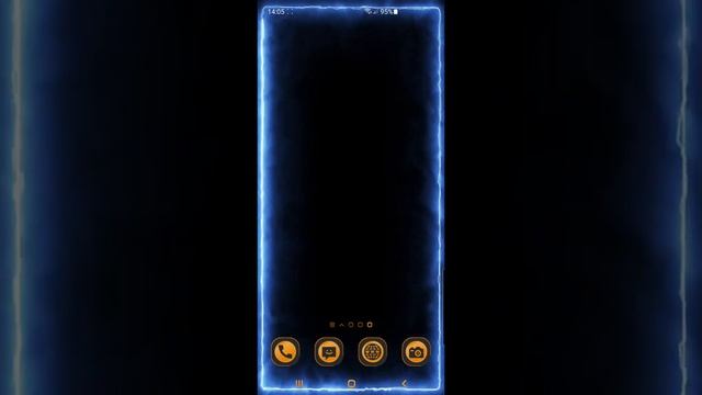 Blue Neon Light - Android Live Wallpaper смотреть онлайн