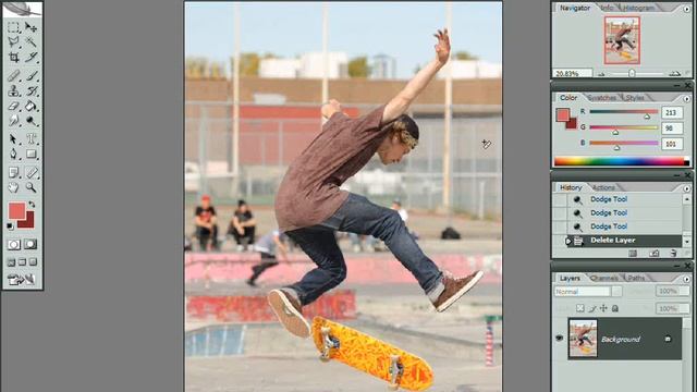 10/11 - Dodge Layer, Rotate via Ruler/Measure Tool смотреть онлайн