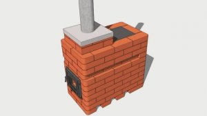 Печь простушка 1 с подовой топкой