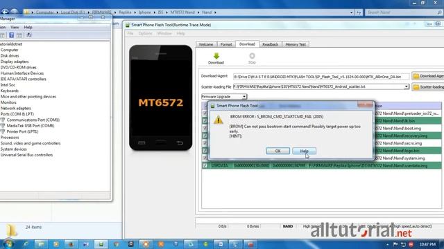 Cara Flash Iphone 5 Clone MT6572 Nand смотреть онлайн