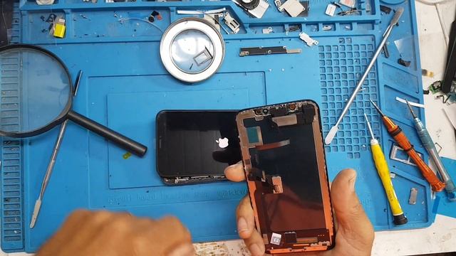 COMO TROCAR TELA FRONTAL IPHONE X modelo A 1901 смотреть онлайн