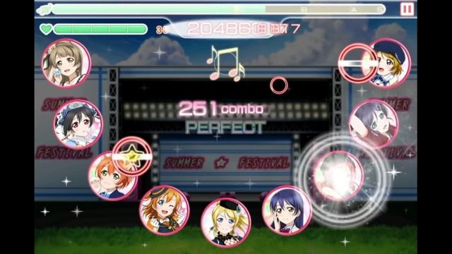 Love Live! School Idol Festival (JP) - Angelic Angel (Expert) Playthrough [iOS] смотреть онлайн