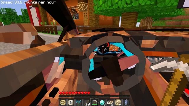 KUPIŁEM SUPER SAMOCHÓD ZA 0 PLN W MINECRAFT?! GPLAY & LUMI смотреть онлайн