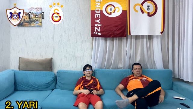 KARDEŞLİK KAZANDI! Karabağ 1-2 Galatasaray -Maç Havası TEPKİ
