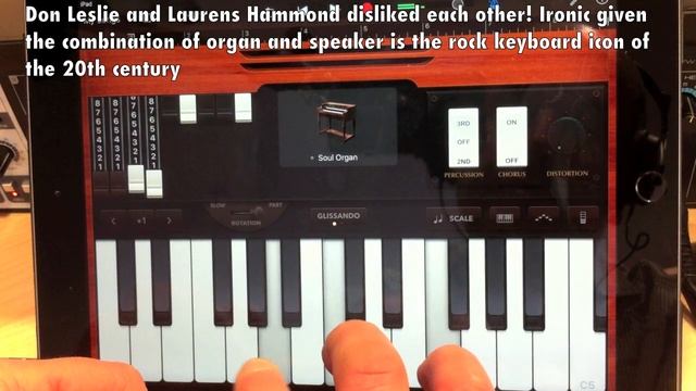 GarageBand for ios 10 _ 11_ The Hammond Organ - making recordings sound expensive since 1935... смотреть онлайн