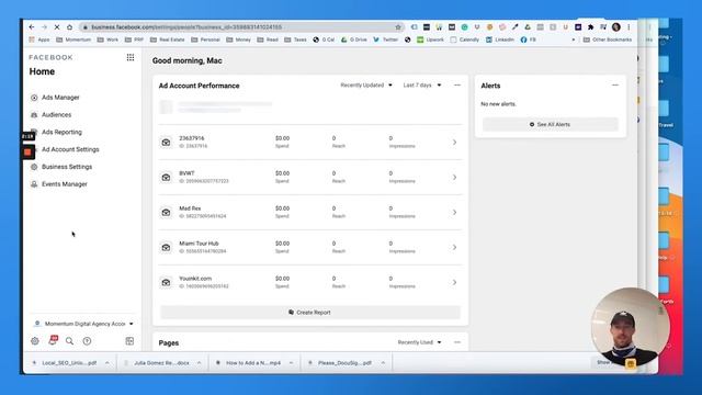 How to Add a New Account Manager to Facebook Ads смотреть онлайн