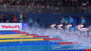 Чемпионат мира по плаванию 2024. Финал на 50 баттерфляй