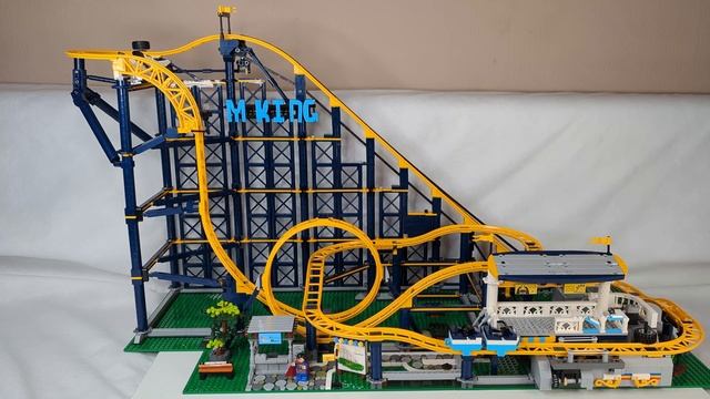 Mould King 11012 - Roller Coaster - Review смотреть онлайн