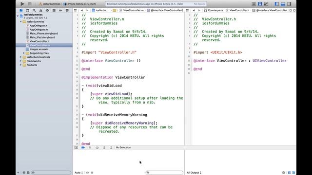 iOS для Новичков. Урок 1: Разглядываем XCode смотреть онлайн