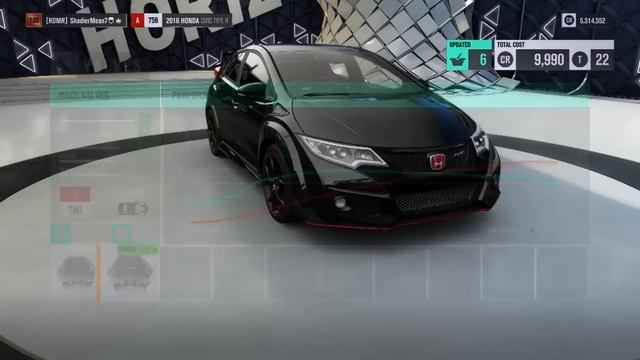 2016 Honda Civic Type R Top Speed Build!!! Forza Horizon 3 смотреть онлайн