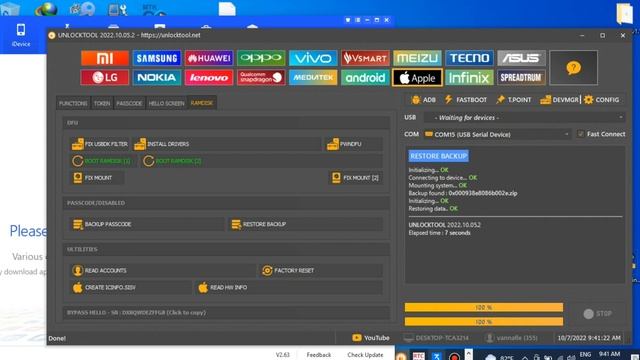 BYPASS ICLOUD IPHONE 8 PLUES IOS 15.7 BY UNLOCKTOOL смотреть онлайн