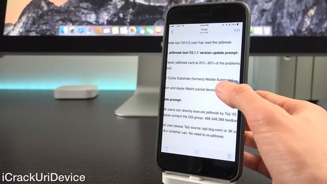 TaiG 2.1.2: Jailbreak iOS 8.3 How to Update - All Cydia Tweaks Work! смотреть онлайн