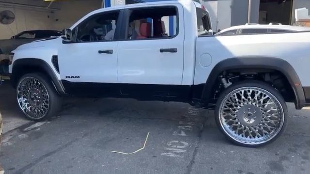 My 2023 TRX Dodge Ram Truck on 30's Forgiatos смотреть онлайн