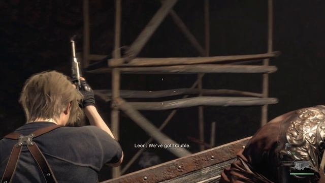 Resident Evil 4 Remake - Chapter 11 Wind Up Toy Location: Mine Cart Ride Gameplay "Jump!" Cutscene смотреть онлайн