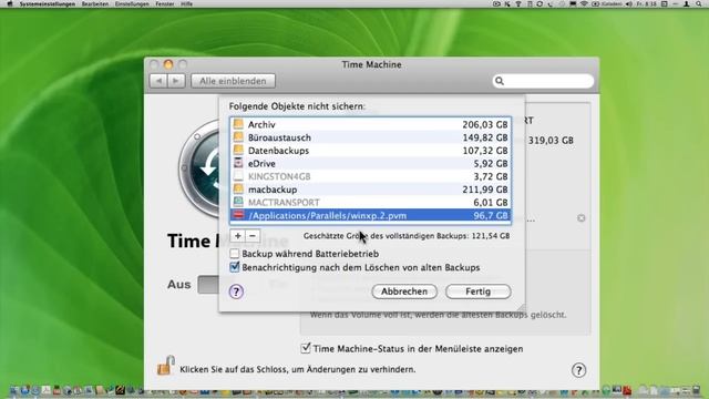 Time-Machine Backup am MAC einrichten смотреть онлайн