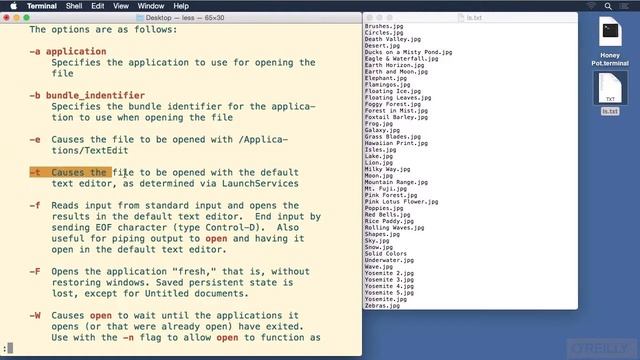Mac OS X from the Command Line Tutorial | Opening Objects From The Command Line смотреть онлайн