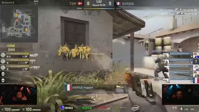 ЭЙС НА ТУРНИРЕ ПО CS GO! смотреть онлайн