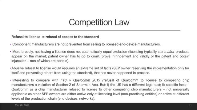 4iP Council Webinar - FRAND licensing levels under EU Law: components or end-device? смотреть онлайн